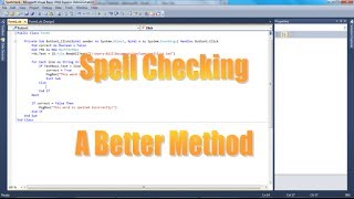 Spellchecking  a Better Method VBnet  decliciousVB [upl. by Elicec]