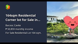 164sqm Residential Corner lot for Sale in Vista Verde South Bacoor Cavite [upl. by Dehnel]