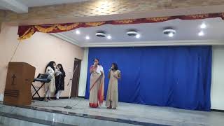 Santhome Church  Ward Day 2018  Malayalam Song  Aayiram Kannumayi  Jini amp Christa [upl. by Eba734]