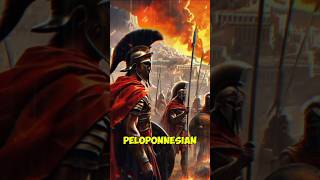 Historys biggest Brutal Peloponnesian War💥shorts historyfacts peloponnese facts [upl. by Adnarb]