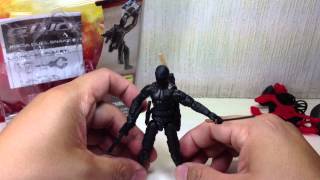 GIJoe Retaliation Ninja Duel Snake Eyes figure [upl. by Wills]