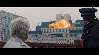 Skyfall  MI6 Explosion 1080p [upl. by Selbbep]