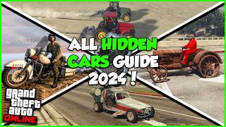 How To Get the MOST RARE Cars in GTA Online  All 33 Secret Vehicle Locations 2024  GTA Online [upl. by Nuahs]