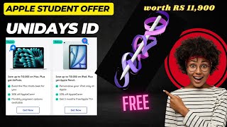 Apple Student Discount Offer  Unidays Id for iPAD Air M2  ipad pro M4  macbook and mac mini [upl. by Bigelow]