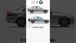 MercedesBenz C class vs BMW 3 series evolution [upl. by Korry235]