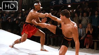 Van Damme Full Final Fight 4k film editing Bloodsport 1988 [upl. by Nauqram118]