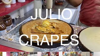 JULIO Alcudia’s famous crape man Mallorca Majorca [upl. by Tse]