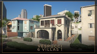 GTA 5 MLO  Vespucci 6 Villas Pack [upl. by Enrique]