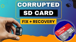 How To Fix Corrupted SD Card Without Losing Data Recover Deleted Files From Corrupted SD Card [upl. by Salbu444]