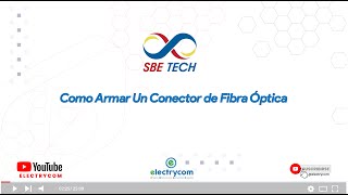 🔗 Como armar un conector de fibra óptica 🔗 [upl. by Elana979]