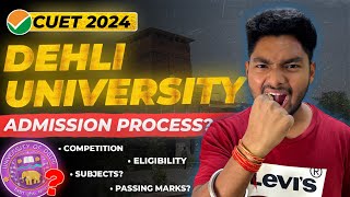 Delhi University Admission 2024 Full Process  DUCUET 2024 SyllabusExam PatternBooksPreparation [upl. by Amber]