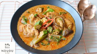 Delicious Monkfish Tail Curry recipe ✔️ Ndudu by Fafa [upl. by Kram692]