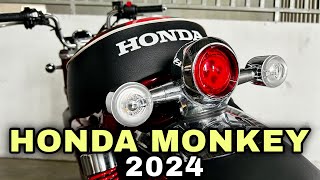 HONDA MONKEY 2024 MERAH PUTIH [upl. by Gratt576]