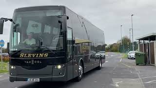 Slevins Coaches Bus Maynooth University [upl. by Ane]