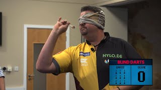 Blind Darts 🤣 w Gabriel Clemens [upl. by Yemane]