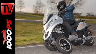 Piaggio MP3 500ie LT Sport Test  Fahreigenschaften Stauraum Fazit [upl. by Boigie]