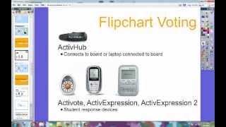 ActivInspire  StartStop Flipchart Voting [upl. by Arfihs]