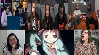 MADOKA MAGICA EPISODE 4 REACTION MASHUP [upl. by Donohue]