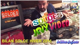 Et allez hop dans ma collection n°33 Bilan Soldes Hiver 2016 24 [upl. by Airec]