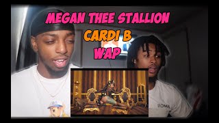 Cardi B WAP feat Megan Thee Stallion Official Music Video REACTION [upl. by Esma]