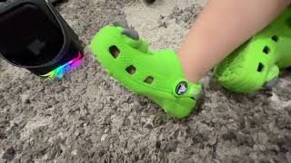 Dinosaur Kids Crocs [upl. by Annaoi]