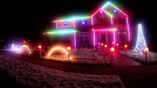 2013 Christmas Light Show  Christmas Vacation [upl. by Lydie]