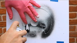 STENCIL ART FOR BEGINNERS Step by Step [upl. by Reneta]