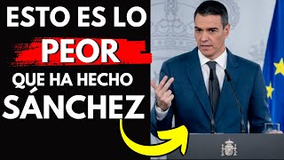 PEDRO SÁNCHEZ ESTABA ANUNCIANDO AYUDAS a VALENCIA y HACE ESTO [upl. by Helprin497]