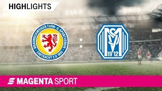 Eintracht Braunschweig  SV Meppen  Spieltag 29 1819  MAGENTA SPORT [upl. by Ingvar95]