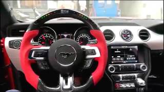 LED Steering Wheel for Ford Mustang from OHC Motors [upl. by Adnavoj679]