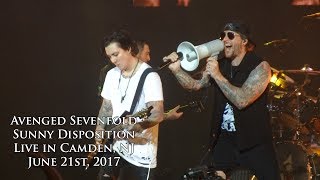 Avenged Sevenfold  Sunny Disposition Live in Camden NJ 62117 [upl. by Annirak]