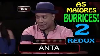 🔴 As maiores BURRICES ditas na TV brasileira PARTE 2  REDUX [upl. by Yerak]