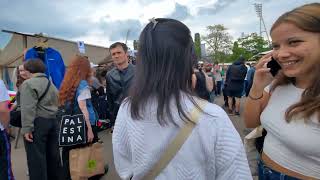 Visiting Mauerpark Flea Market Berlin Germany May 2024 [upl. by Cira]