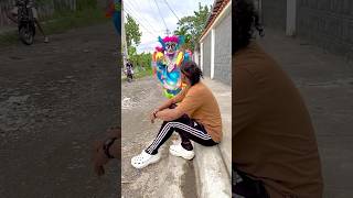 Los niños cuando llega el carnaval 🎭🎊🤣 carnaval shorts carnavaldominicano [upl. by Val]