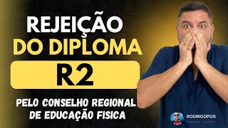 Diploma de R2  Formação Pedagógica rejeitado pelo CREF [upl. by Giefer]