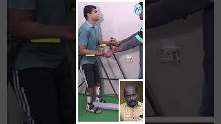 Cerebral Palsy affected Young adult from Tamilnadu started walking first time cerebralpalsychild [upl. by Akemyt]