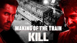 Making Of The Train  KILL  Lakshya  Raghav  Tanya  Behind The Scenes  In cinemas 5 July [upl. by Edeline]