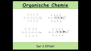 Der IEffekt in der organischen Chemie induktiver Effekt 12 [upl. by Gaw68]