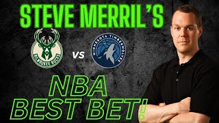 Milwaukee Bucks vs Minnesota Timberwolves Picks and Predictions  NBA Best Bets for 22324 [upl. by Thomasin157]