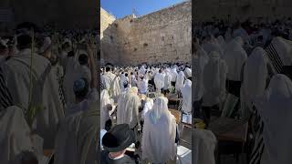 Birchat Cohanim at the Kotel [upl. by Nordgren]