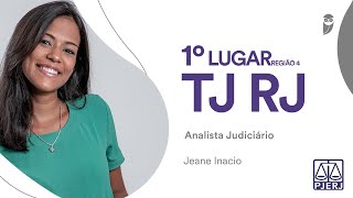 Concurso TJ RJ Batepapo com Jeane Inacio aprovada em 1º lugar para Analista [upl. by Ayila]