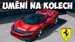 FERRARI F80 NAŽIVO Technika z Le Mans a Dechberoucí Křivky [upl. by Nedia54]