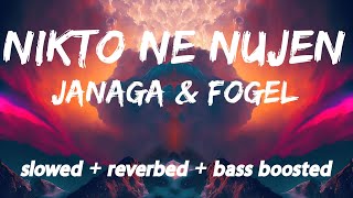 JANAGA amp ФОГЕЛЬ — Никто не нужен slowed  reverbed  bass boosted [upl. by Dyun]