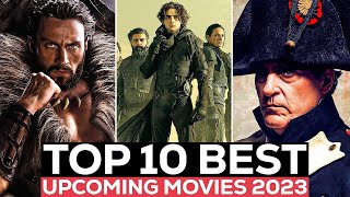 Top 10 Most Epic Hollywood Blockbusters of 2023 You Must See Upcoming Movies 2023 [upl. by Emiline505]