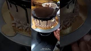 Chocolate cake 🎂🎂🎂🎂 design short video 🎂 design short video [upl. by Malilliw]