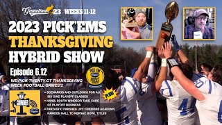 The 2023 Thanksgiving week playoff update amp pickem podcast show  The Meat Grinder S6 E12 [upl. by Ona]