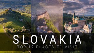 Slovakia  TOP 12 places you MUST SEE  CINEMATIC video [upl. by Dnamron528]