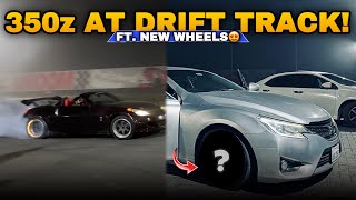 350Z 😍 FT Drift Track 🔥 New Wheels For Supercharged Mark X 🤩 [upl. by Igor143]