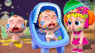 New Sibling Song 🥰 Takes Care of Baby  Please Dont Eat Anymore More Nursery Rhymes amp Kids Songs [upl. by Reffineg81]