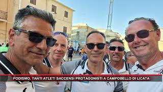 PODISMO TANTI ATLETI SACCENSI PROTAGONISTI A CAMPOBELLO DI LICATA [upl. by Yahiya]